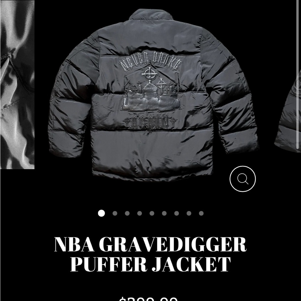NBA Youngboy Grave digger puffer coat
